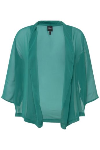 Plus size veliki brojevi Jakna lagana 3/4 rukavi za punije