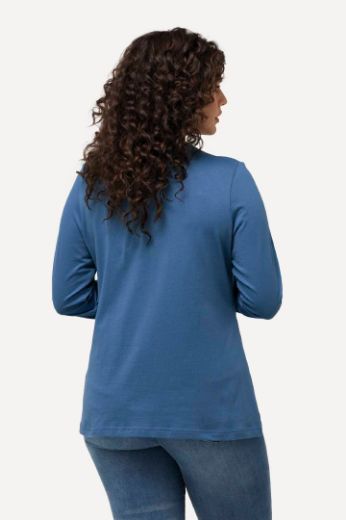 Plus size veliki brojevi Majica dugi rukavi okrugli izrez za punije