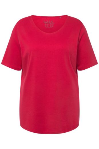 Plus size veliki brojevi Majica Slim Fit V ovrtanik za punije
