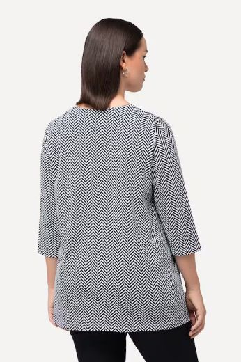 Plus size veliki brojevi Majica A kroja za punije