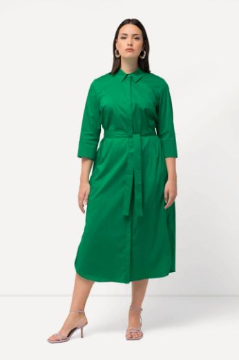 Plus size veliki brojevi Haljina A kroja na vezanje za punije