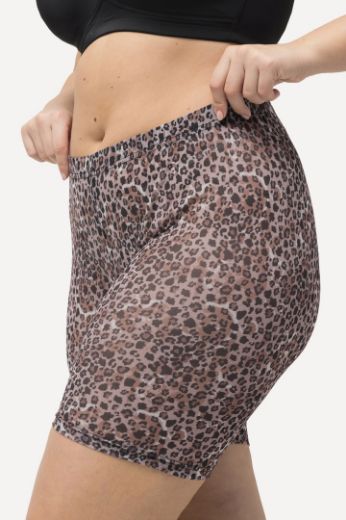 Plus size veliki brojevi Gaće produženih nogavica motiv leoparda za punije