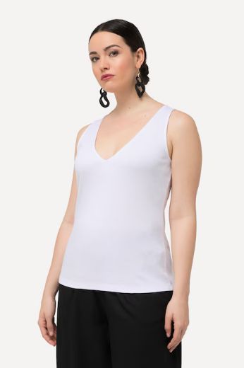 Plus size veliki brojevi Top V ovratnika za punije