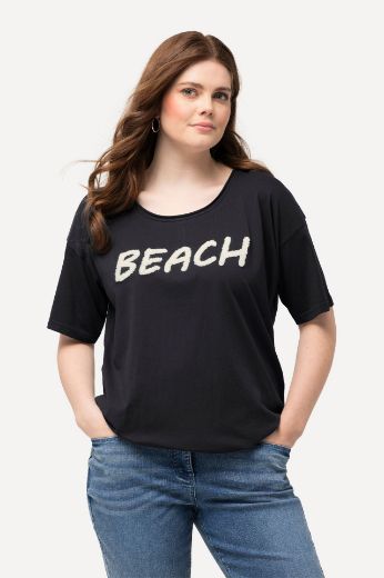 Plus size veliki brojevi Majica kratkih rukava s natpisom za punije
