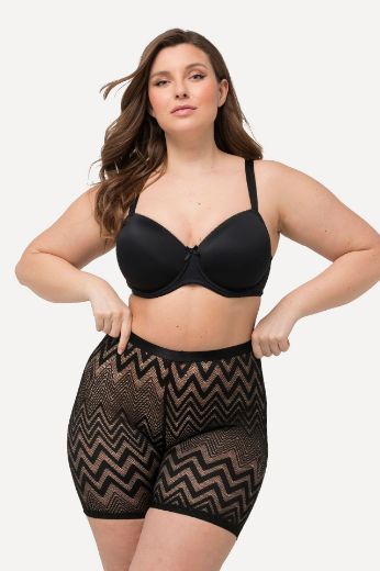 Plus size veliki brojevi Tajice biciklističke mrežaste za punije