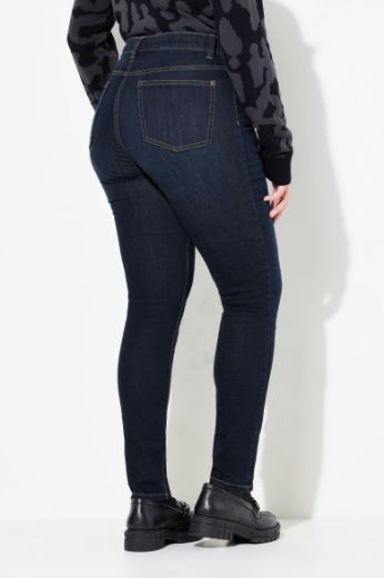 Plus size veliki brojevi Traperice uži kroj za punije