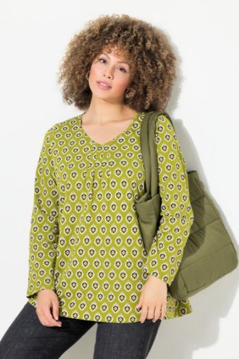 Plus size veliki brojevi Majica dugih rukava A kroja za punije