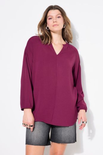 Plus size veliki brojevi Bluza 3/4 rukava A kroja za punije