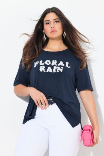 Plus size veliki brojevi Majica kratkih rukava okruglog ovratnika za punije