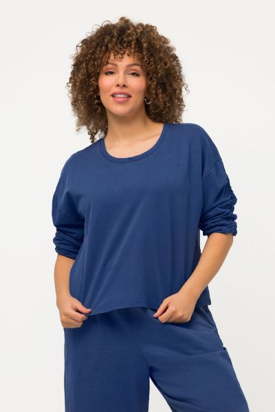 Veliki brojevi Majica 3/4 rukava okruglog ovratnika moda za punije