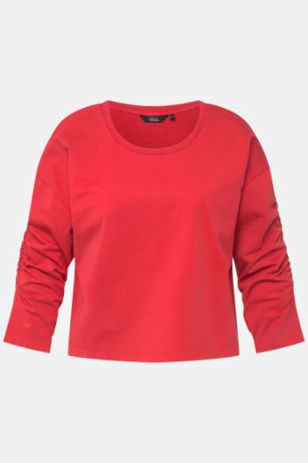 Plus size veliki brojevi Majica 3/4 rukava okruglog ovratnika za punije