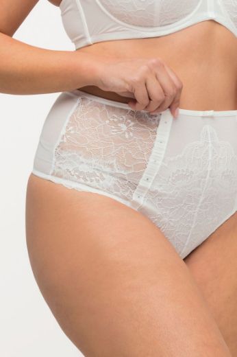 Plus size veliki brojevi Gaćice s čipkastim detaljima za punije