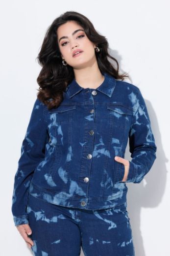 Plus size veliki brojevi Jakna od trapera za punije