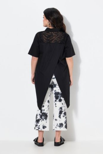 Plus size veliki brojevi Bluza s dodatkom ukrasne čipke za punije