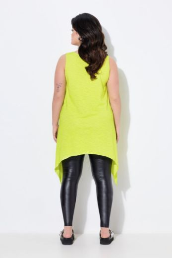 Plus size veliki brojevi Majica bez rukava s ukrasnim kamenčićima za punije