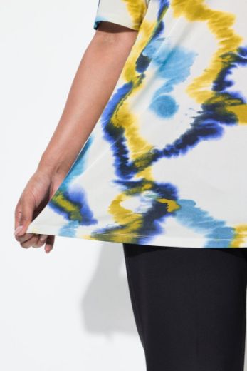Plus size veliki brojevi Majica kratkih rukava okruglog ovratnika za punije