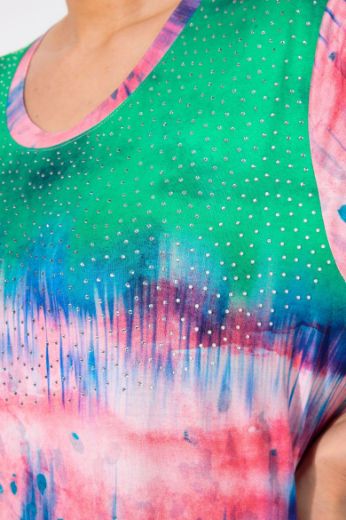 Plus size veliki brojevi Majica kratkih rukava okruglog ovratnika za punije