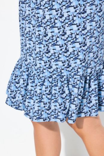 Plus size veliki brojevi Haljina 3/4 rukava A kroja za punije