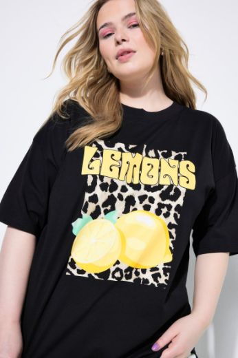 Plus size veliki brojevi Majica kratkih rukava s printom za punije