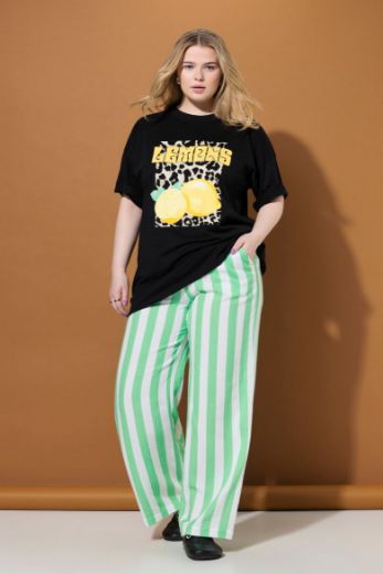 Plus size veliki brojevi Majica kratkih rukava s printom za punije