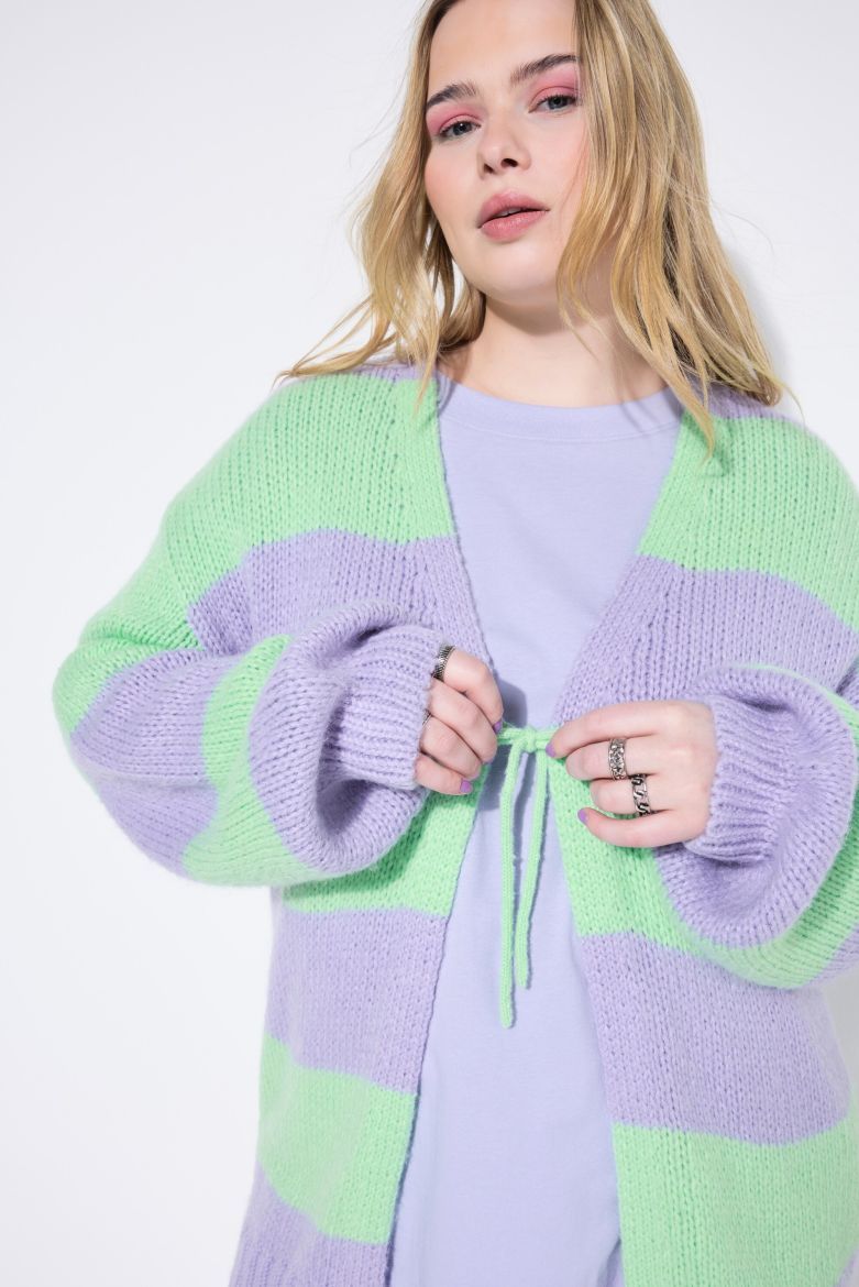 Plus size veliki brojevi Kardigan pleteni za punije