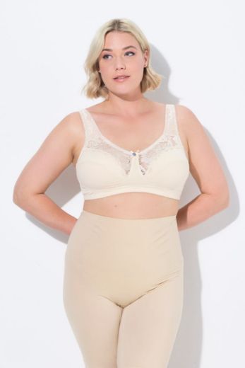 Plus size veliki brojevi Grudnjak sa širim naramenicama s dodatkom ukrasne čipke za punije