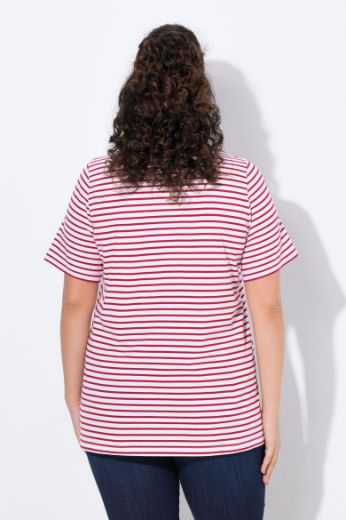 Plus size veliki brojevi Majica kratkih rukava okruglog izreza A kroja za punije