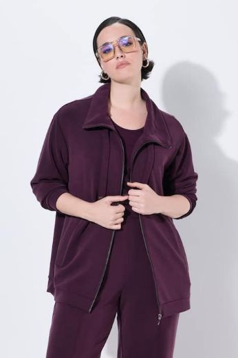 Plus size veliki brojevi Majica dugih rukava s patentnim zatvaračem za punije