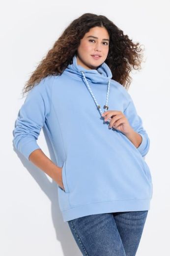 Plus size veliki brojevi Majica sportska s rol kragnom za punije