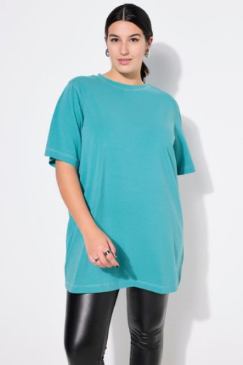 Plus size veliki brojevi Majica dugi model kratkih rukava za punije