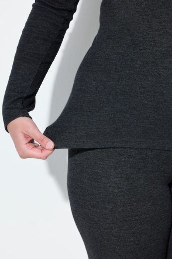 Plus size veliki brojevi Potkošulja dugih rukava termo za punije