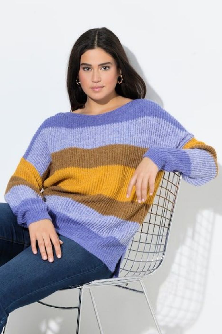 Plus size veliki brojevi Pulover dugih rukava za punije