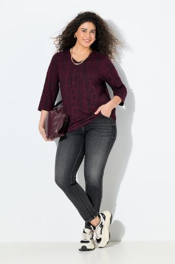 Plus size veliki brojevi Traperice uskih nogavica za punije