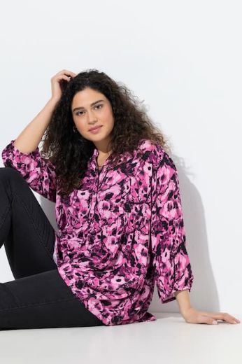 Plus size veliki brojevi Tunika 3/4 rukava za punije