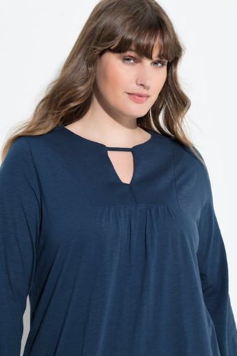 Plus size veliki brojevi Tunika dugih rukava A kroja za punije