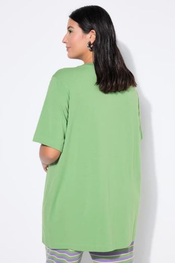Plus size veliki brojevi Majica dugi model kratkih rukava za punije