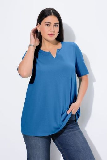 Plus size veliki brojevi Majica A kroj V ovratnik za punije