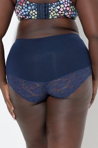 Plus size veliki brojevi Gaćice 3 komada s dodatkom ukrasne čipke za punije