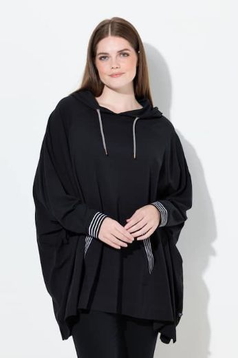 Plus size veliki brojevi Pončo s kapuljačom za punije