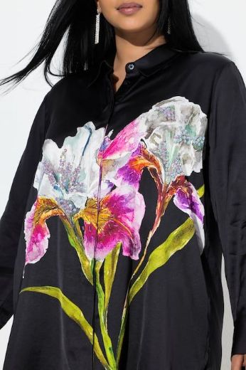 Plus size veliki brojevi Bluza dugih rukava A kroja za punije