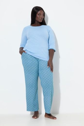 Plus size veliki brojevi Pidžama 3/4 rukava i dugih nogavica za punije