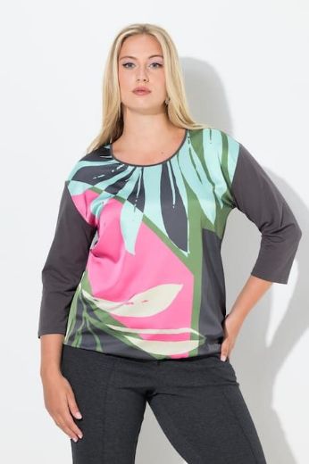 Plus size veliki brojevi Majica 3/4 rukava za punije