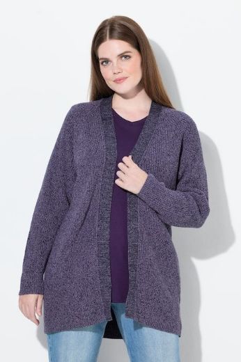 Plus size veliki brojevi Kardigan otvorenog kroja za punije