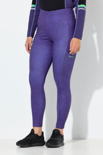 Plus size veliki brojevi Tajice sportske visokog struka za punije