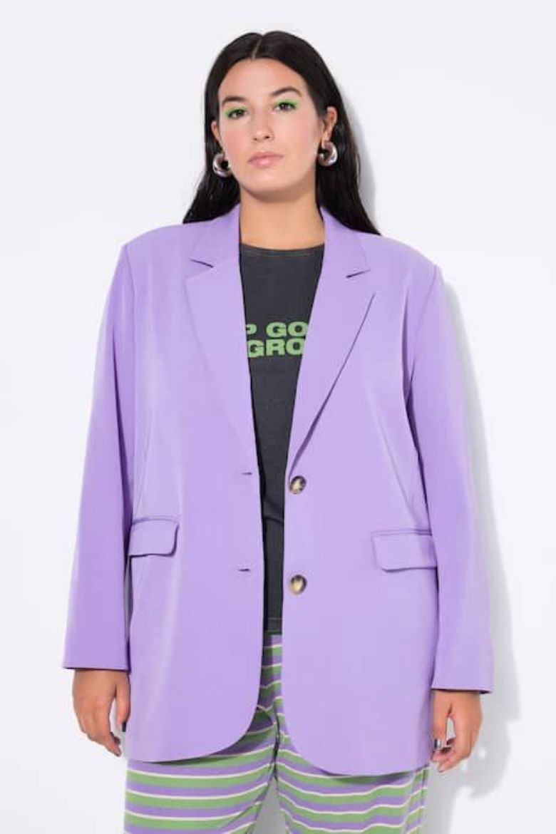 Plus size veliki brojevi Sako šireg kroja za punije