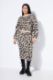 Veliki brojevi Suknja midi s leopard uzorkom moda za punije