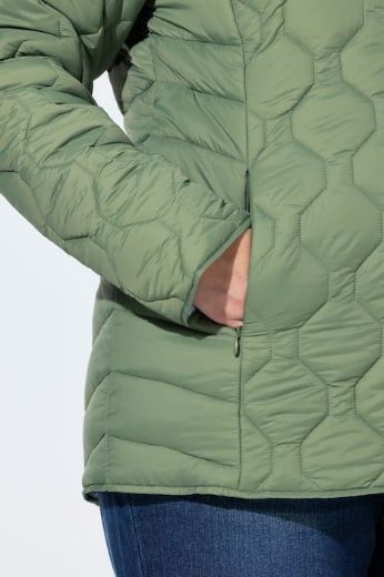 Plus size veliki brojevi Jakna lagana prošivena za punije
