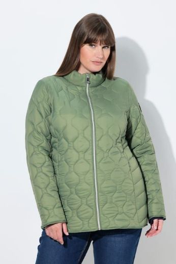 Plus size veliki brojevi Jakna lagana prošivena za punije