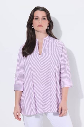 Plus size veliki brojevi Tunika 3/4 rukava A kroja za punije