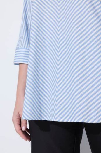 Plus size veliki brojevi Tunika 3/4 rukava A kroja za punije